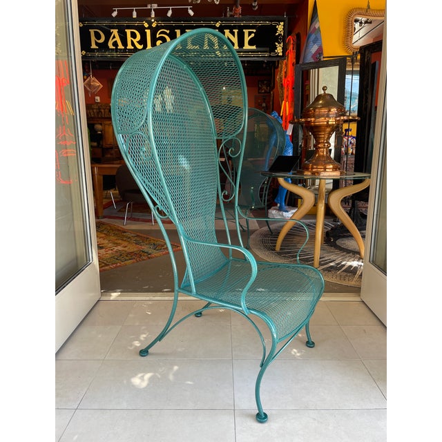 Traditional Exquisite Pair of Woodard Chairs Circa 1960s For Sale - Image 3 of 9