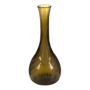 Signed Legras Acid Engraved Art Deco Glass Vase