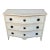 Swedish Gustavian Serpentine Painted Chest of Drawers For Sale
