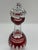 Red 1990s Beautiful Waterford Crystal Clarendon Ruby Red Decanter For Sale - Image 8 of 8