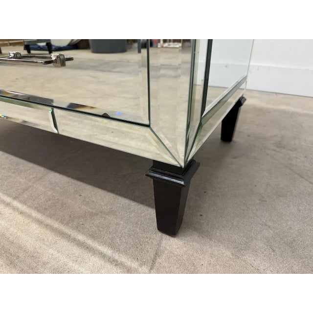 Edward Mirrored Chest For Sale - Image 9 of 10