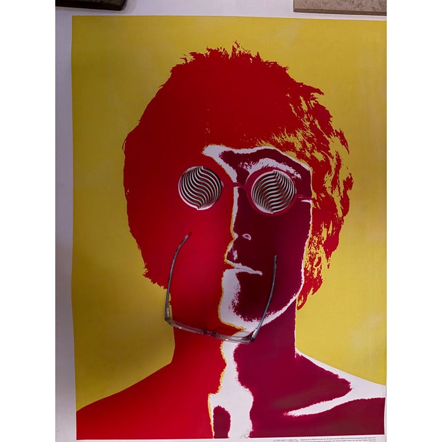 A set of four original Beatles posters by Richard Avadon for Stern magazine mounted in excellenr conditin mounted on...