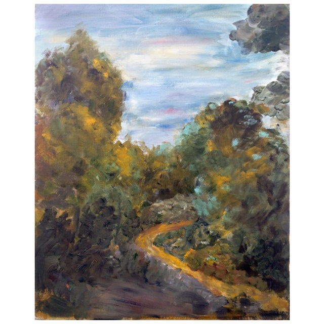 Midcentury Pacific Trail Landscape by Florence Bell Boosey For Sale In Monterey, CA - Image 6 of 6