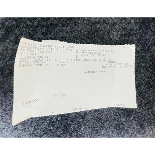 Vintage Lounge Chair by Thayer Coggin, Usa 1980's For Sale - Image 12 of 12