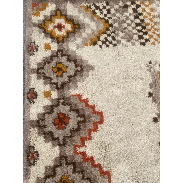 1940s Art Deco Moroccan Rug, 1940s For Sale - Image 5 of 17