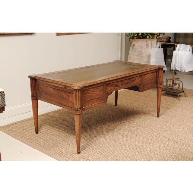 Elegant and timeless, this Antique Louis XVI Style French desk embodies the refined neoclassical design that has made...