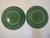 Late 20th Century Late 20th Century Bordallo Pinheiro Dinner Plates Set of 6 Oak Leaf Acorn Green Earthenware For Sale - Image 5 of 9