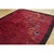 1920s Solid Open Deep Red Wool Walter Nichols Antique Chinese Art Deco Rug 8'10" X11'6 For Sale - Image 5 of 9