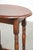 Antique English Oval Oak Side Table, Early 20th Century For Sale - Image 9 of 13