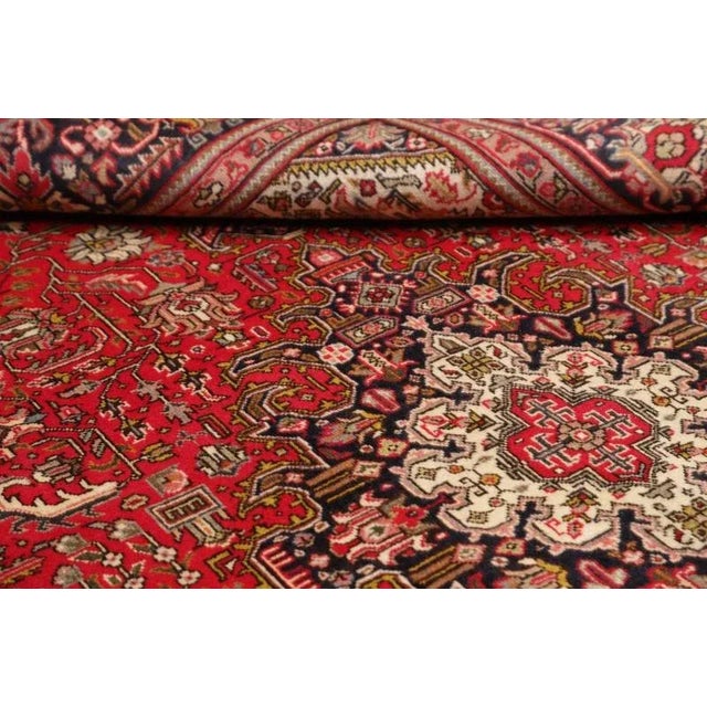 Middle Eastern Hand-Knotted Tabriz Rug For Sale - Image 10 of 11