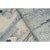 Cream Rug & Kilim’s Abstract Rug in Blue, Cream and White Geometric Patterns For Sale - Image 8 of 8