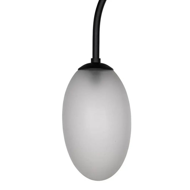 NOIR Swan Floor Lamp, Black Iron For Sale In Los Angeles - Image 6 of 6