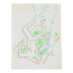 Jean Cocteau (French 1889-1963), the Typewriter (La Machine À Écrire), 1957, Color Lithograph