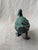 Vintage Green Cast Iron Statue For Sale - Image 11 of 18