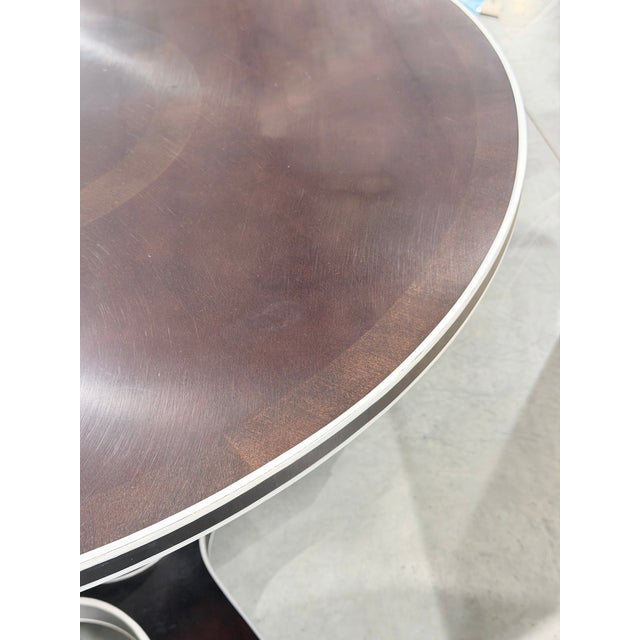 Hickory Chair Furniture Company Hickory Chair Hudson Round Pedestal Center Table For Sale - Image 4 of 10