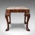 Antique Queen Anne Revival Dressing Stool, English, Needlepoint, Victorian, 1870 For Sale - Image 4 of 10
