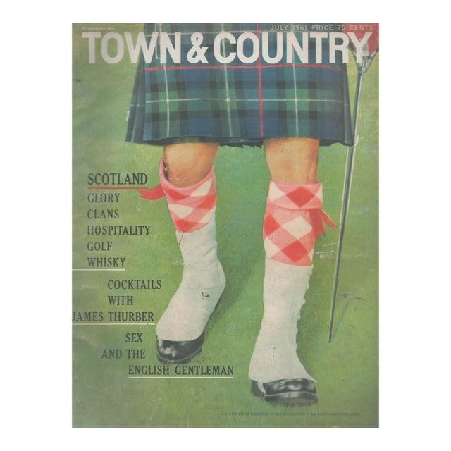 Town & Country Magazine Scotland July 1961 For Sale