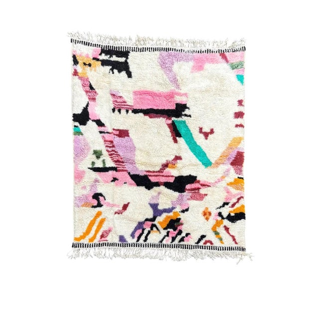 Moroccan Modern Rug, 2010s For Sale - Image 10 of 10