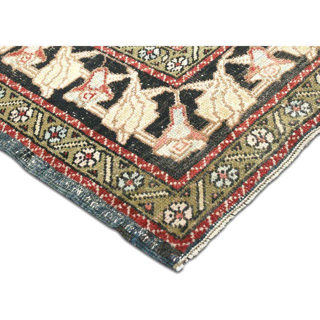 Traditional 1960s Turkish Oushak Rug For Sale - Image 3 of 6