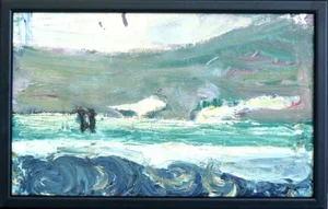 Danish Expressionist Painting in the Style of Jens Søndergaard