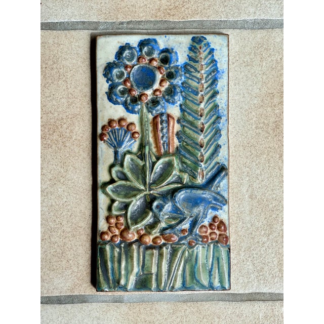 Ceramic Relief Wall Panel by Marianne Starck for Michael Andersen, Denmark, 1960s For Sale - Image 12 of 13