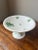 Vintage Handpainted Jasmine Design Pedestal Compote For Sale - Image 4 of 7