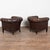 Pair of Vintage Brown Leather Chesterfield Club Chairs From Denmark For Sale - Image 14 of 14