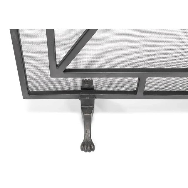 French Style Fireplace Screen For Sale - Image 4 of 8