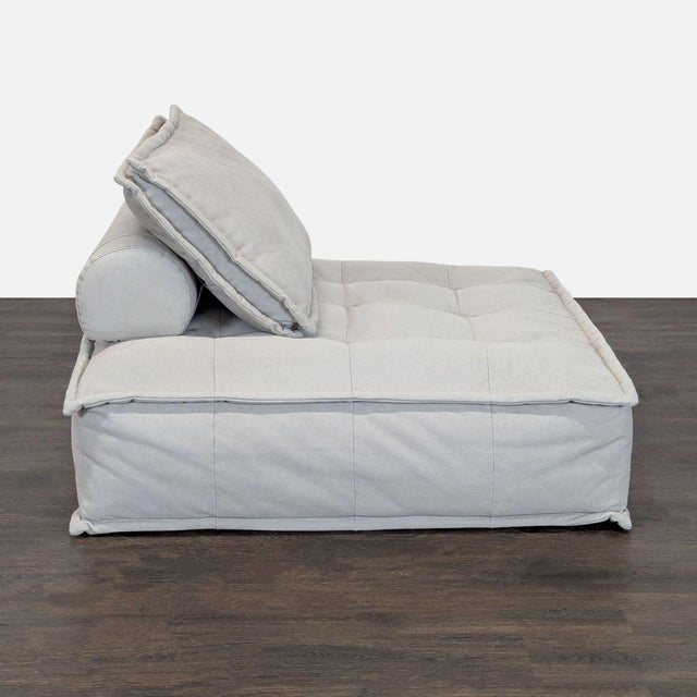 Restoration Hardware Restoration Hardware Modern Lounge Chair - Plush & Spacious For Sale - Image 4 of 8