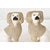 Ceramic English Pair of 19th Century Staffordshire White Poodle Dogs For Sale - Image 7 of 12
