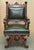 delighted to offer for sale this stunning original hand made in England circa 1860-1880 Throne armchair with hand carved...