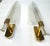 Large Brass and Crystal Sconces attributed to Andre Arbus and Veronese, 1950s, Set of 2 For Sale - Image 6 of 13