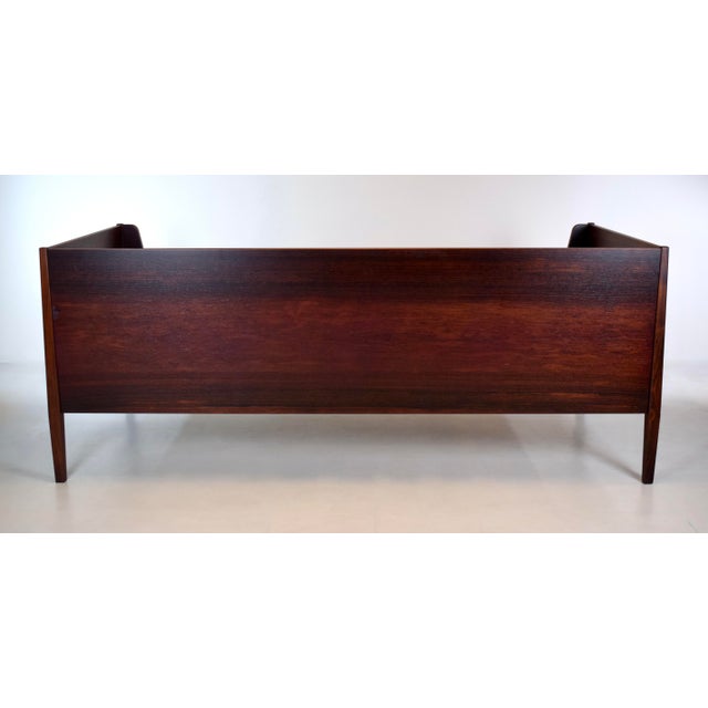 Auburn Rosewood Danish Mid-Century Daybed Sofa by Kai Winding for Poul Hundevad For Sale - Image 8 of 12