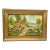 English Traditiona Impressionist Landscape Framed Original Oil Painting For Sale