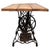 Vintage English Cast Iron Sewing Machine Base Table, 1900s For Sale - Image 10 of 12