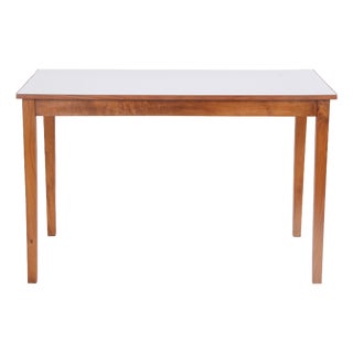 Danish Dining Table in Stained Wood, 1960s For Sale