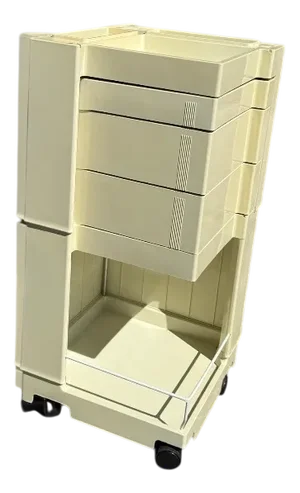 Large Vintage Container Bobby by Joe Colombo for Bieffeplast, 1970s