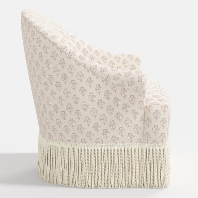 Not Yet Made - Made To Order Stoffer Home x Cloth & Company Marie Swivel Chair in Francie Cream For Sale - Image 5 of 7