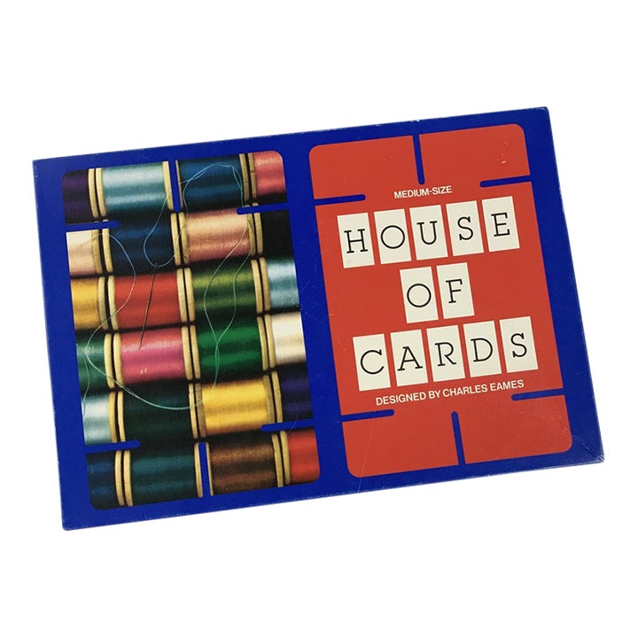 1990s Eames House of Cards Game Chairish