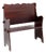 Vintage Wooden Church Bench, 20th Century For Sale