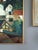 Textile 1975 Modernist 'Cubist Hillside' Vintage Swedish Landscape Oil Painting, Framed For Sale - Image 7 of 10