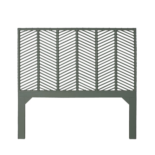Liam Headboard Double - Evergreen For Sale In West Palm - Image 6 of 6