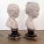 Early 20th Century Limoges Bisque Porcelain Brongniart Children Busts After Houdon by Tharaud, a Pair For Sale - Image 5 of 13