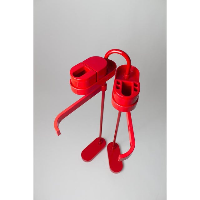 Vintagen Lucy Bathroom Assistant Valet by Metalplastica Luccese, 1980s For Sale - Image 9 of 13