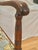 Antique C. 1900 Edwardian Sheraton Revival Carved Wood Settee, Newly Upholstered For Sale In New Orleans - Image 6 of 12