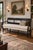 English Antique English Oak Three-Seat Bench, Late 19th Century For Sale - Image 3 of 10