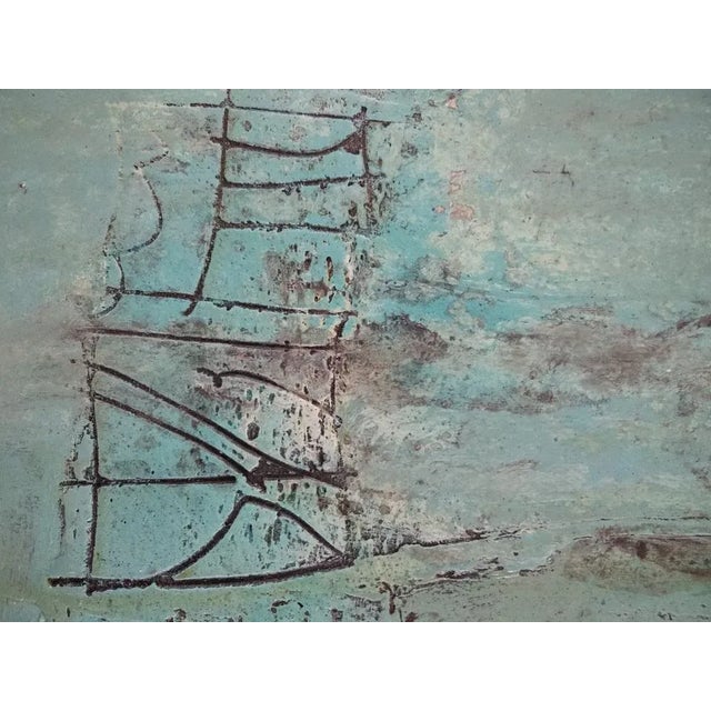 Hector Ramirez Ortega, Composition, 1990, Mixed Media For Sale - Image 7 of 9