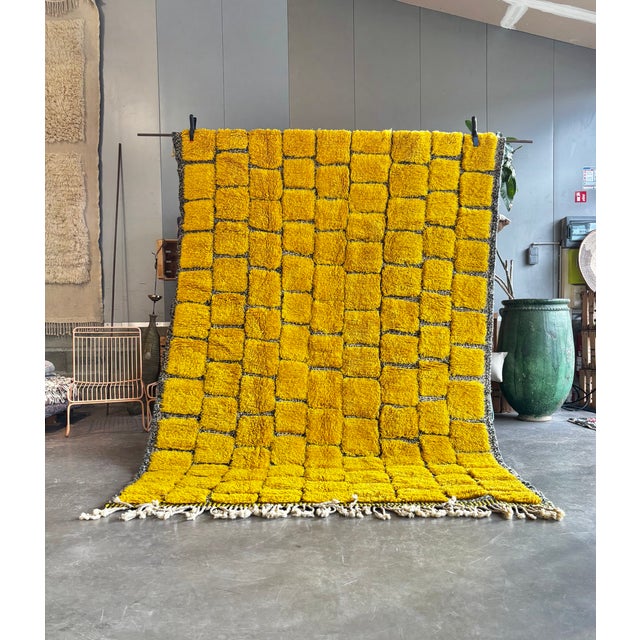 Moroccan Wool Berber Rug, 1990 For Sale - Image 10 of 10