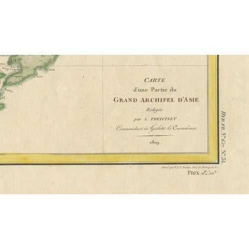 Antique Map of Flores, Timor and the Sunda Islands, France, 1790s For Sale - Image 11 of 12