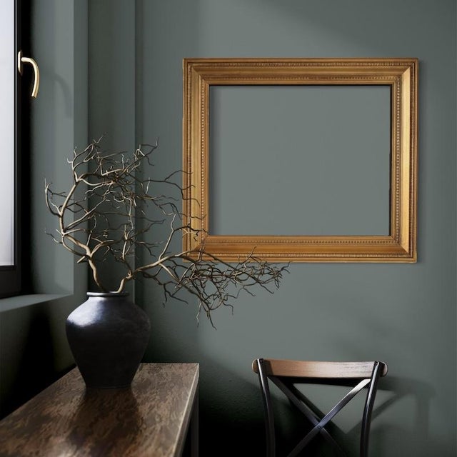 1950s Vintage Italian Gilded Wood and Plaster Frame, 1950 For Sale - Image 5 of 14